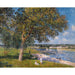 Maalauksen jäljennös Un Noyer dans la Prairie de Thomery - Alfred Sisley