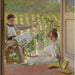 Maalauksen jäljennös Un après-midi sur le porche - Vittorio Matteo Corcos
