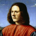 Nuori mies - Piero di Cosimo — näkymä teoksesta