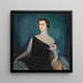 Un portrait de May Fleishhacker - Federico Beltrn Masss — kehystetty taideteos seinällä