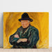 Maalauksen jäljennös Vanha mies - Edvard Munch
