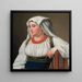 Une Ciociara, portrait d'une paysanne romaine - Christoffer Wilhelm Eckersberg — kehystetty taideteos seinällä