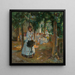 Une Fête dans le Parc - Ferdinand Dorsch — kehystetty taideteos seinällä