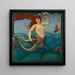 Une Nymphe de la mer - Sir Edward Coley Burne-Jones — teoksen seinäesittely