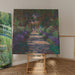 Maalauksen jäljennös Monet'n puistokäytävästä Givernyssä - Claude Monet