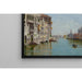 Maalauksen jäljennös Ympäröivä gondoli Santa Maria della Salute - Antonietta Brandeis