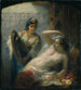 Une odalisque - Charles Louis Müller — näkymä teoksesta