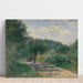 Maalauksen jäljennös Une route à Louveciennes - Pierre-Auguste Renoir