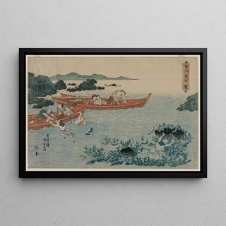 Utagawa Kunisada Toyokuni III - Abalone Divers off the Coast of Ise.webp