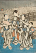 Edo-kesäjuhla - Utagawa Kunisada Toyokuni III — näkymä teoksesta