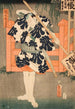 Päähenkilö Danshichi Kurobei Natsu Matsuri Naniwa Kagami - Utagawa Kunisada Toyokuni III — näkymä teoksesta