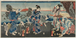 Utagawa Kuniyoshi - Sunrise at Futami Bay.webp