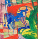 Vache bleue - Franz Marc — näkymä teoksesta
