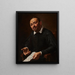 Rafaello Menicuccin maalaus - Valentin de Boulogne — kehystetty taideteos seinällä