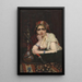 Odalisque - Vasily Dmitrievich Polenov — kehystetty taideteos seinällä