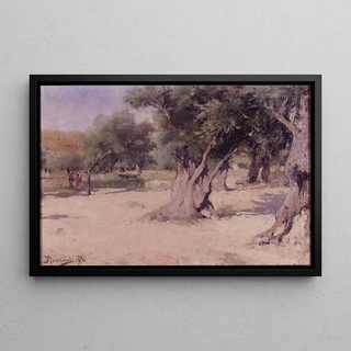 Vasily Dmitrievich Polenov - Olive Trees in the Holy Land.webp