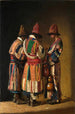 dervishit juhlavaatteissa - Vasily Vereshchagin — näkymä teoksesta