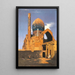 Gur-Emirin mausoleumi Samarkandissa - Vasily Vereshchagin — kehystetty taideteos seinällä
