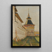 Luostarin kierros - Vasily Vereshchagin — kehystetty taideteos seinällä