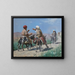 Mollahs matkalla bazaarille - Vasily Vereshchagin — kehystetty taideteos seinällä