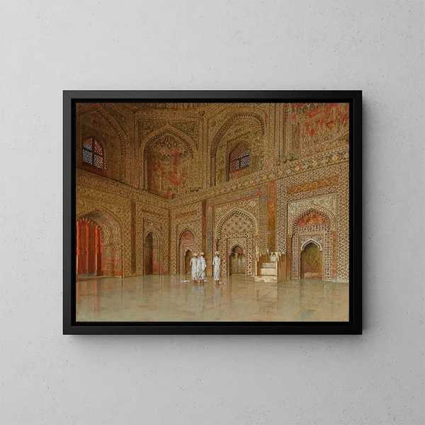 La mosquée principale de Fatehpur-Sikri - Vasily Vereshchagin — kehystetty taideteos seinällä