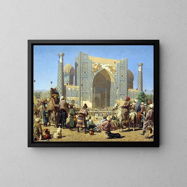 He ovat voitokkaita - Vasily Vereshchagin — kehystetty taideteos seinällä