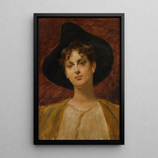 Vclav Brok - A portrait of a young girl.webp