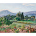 Maalauksen jäljennös Vendanges dans la Vallée du Faron - Henri Lebasque