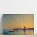 Maalauksen jäljennös Venice auringonlaskussa - Ivan Konstantinovich Aivazovsky