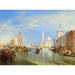 Maalauksen jäljennös Venetsia - La Dogana ja San Giorgio Maggiore - Joseph Mallord William Turner