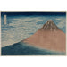 Maalauksen jäljennös Vent du sud, ciel dégagé - Katsushika Hokusai