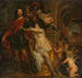 Venus aseistautuneena sotilasta vastaan, mahdollisesti Johan Maurits Comte de Nassau-Siegen Vulkaanin takomossa - Thomas Willeboirts Bosschaert — näkymä teoksesta