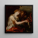 Venus deactivating Mars - Anthony van Dyckin seuraaja — kehystetty taideteos seinällä