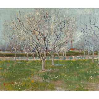 Verger en fleurs Pruniers - Vincent van Gogh | Reproduction Tableau Décoration murale affiche copie