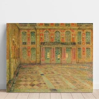 Versailles; Cour d'Honneur - Henri Le Sidaner | Reproduction Tableau Décoration murale affiche copie