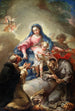 Vierge avec Saint François et Saint Dominique - Vicente López Portaña — näkymä teoksesta