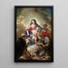 Vierge avec Saint François et Saint Dominique - Vicente López Portaña — kehystetty taideteos seinällä