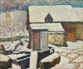 Victor Charreton - Abreuvoir en hiver.webp