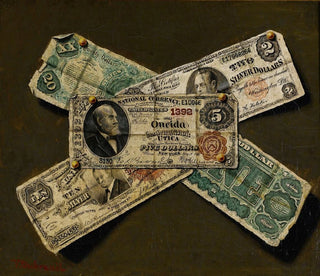 Monnaie papier américaine - Victor Dubreuil — näkymä teoksesta