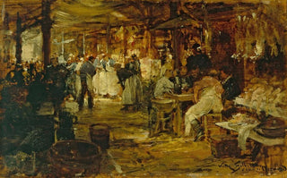 Victor Gabriel Gilbert - Le march de la Madeleine.webp