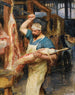 Le Boucher - Victor Gabriel Gilbert — näkymä teoksesta