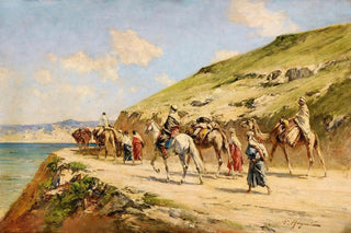 Victor Huguet - Cavaliers On A Path.webp
