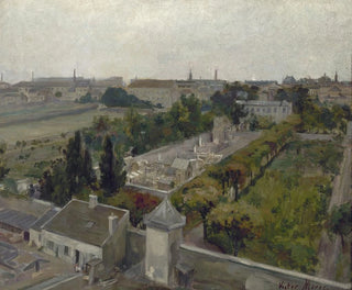 Le cimetière de Picpus et le champ des Martyrs où furent enterrées les victimes de la Révolution guillotinées à la barrière du Trône - Victor Marec — näkymä teoksesta