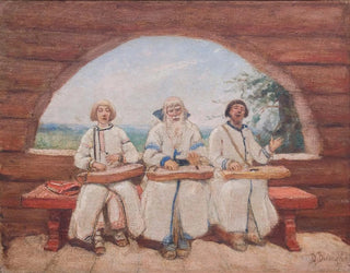 Guslière - Victor Mikhailovich Vasnetsov — näkymä teoksesta