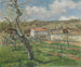 Les coteaux d'Auvers - Victor Vignon — näkymä teoksesta