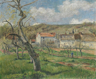 Les coteaux d'Auvers - Victor Vignon — näkymä teoksesta