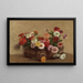 Zinnia-kori - Victoria Fantin-Latour — kehystetty taideteos seinällä