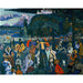 Maalauksen jäljennös Elävä Väri - Wassily Kandinsky