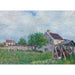 Maalauksen jäljennös Vieille Chaumière aux Sablons - Alfred Sisley