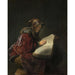 Maalauksen jäljennös Vanha nainen lukemassa - Rembrandt van Rijn